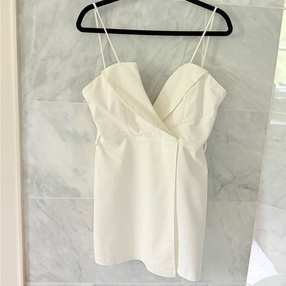 Superdown Kasey Belted Blazer Mini Dress White size Medium - Picture 6 of 10